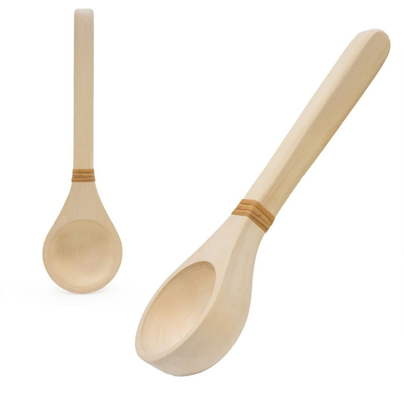Szauna kanál, hársfa 36 cm