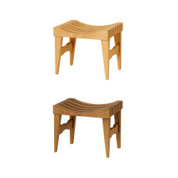 Szaunapad, termo égerfából 470x340x410 mm  Szaunapad, termo égerfából 470x340x410 mm