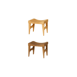 Szaunapad, termo égerfából 470x340x410 mm 