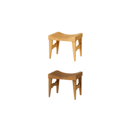 Szaunapad, termo égerfából 470x340x410 mm 