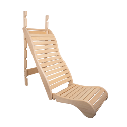 Relaxációs emeletes szauna, abachi 