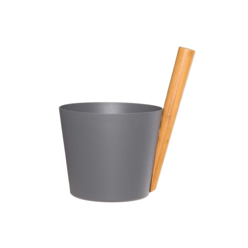 Alumínium vödör RENTO, szürke