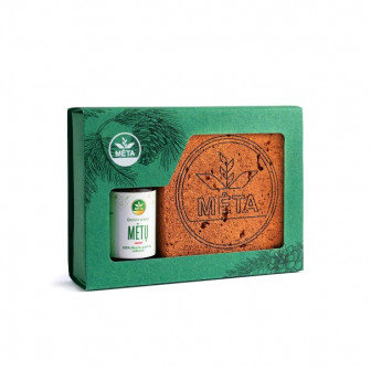 Agyag diffúzor menta illóolajjal, 10 ml