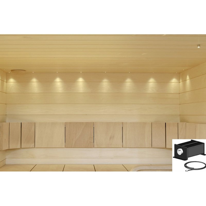 HARVIA fényes optikai lámpák szaunákhoz Fiber 2