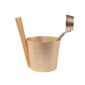 SAUFLEX vödör és merőkanál készlet 5 l, arany - 1