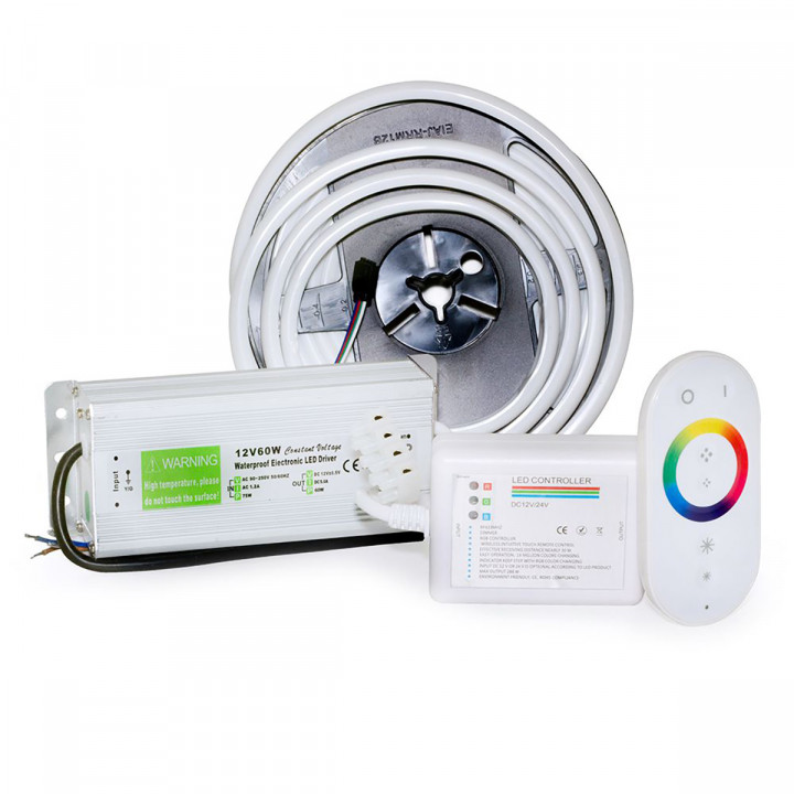 Sauflex LED RGB MILK szett 12 W, 5 m