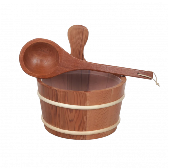 SAUFLEX fa vödör 4 l, cédrus