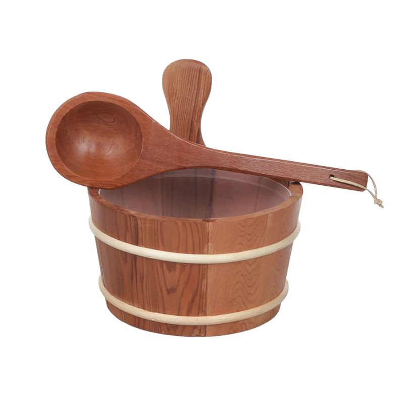 SAUFLEX fa vödör 4 l, cédrus