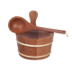 SAUFLEX fa vödör 4 l, cédrus