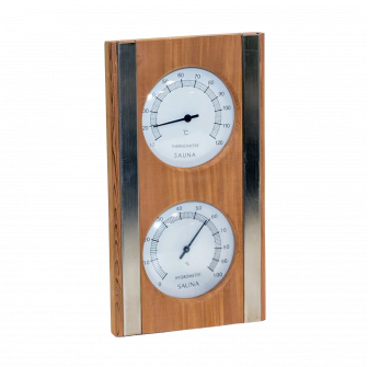 SAUFLEX termo-higrométer, cédrus-fehér