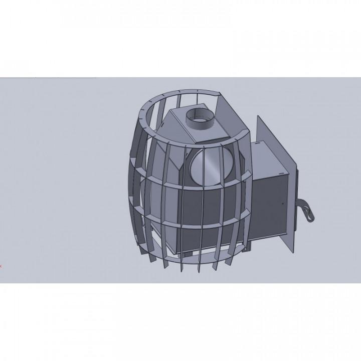 Fatüzelésű szaunakályha – TEPLODAR ETNA Barrel 12