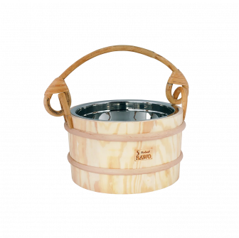 SAWO vödör rozsdamentes acél betéttel, 5 l