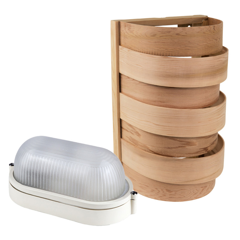 Fűrészlámpa és rácskészlet 917-D, cédrus