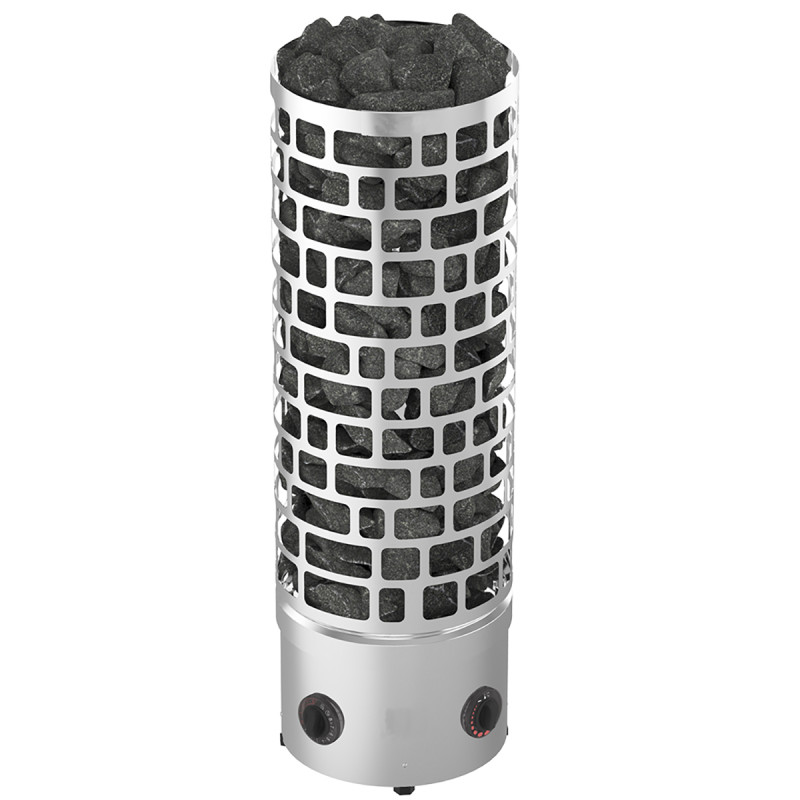 Elektromos szaunakályha – SAWOTEC Ari Round, vezérlőegységgel Elektromos szaunakályha – SAWOTEC Ari Round, vezérlőegységgel