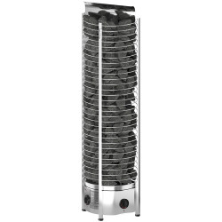 Elektromos szaunakályha – SAWOTEC Tower Wall, BEÉPÍTETT VEZÉRLÉSSEL 