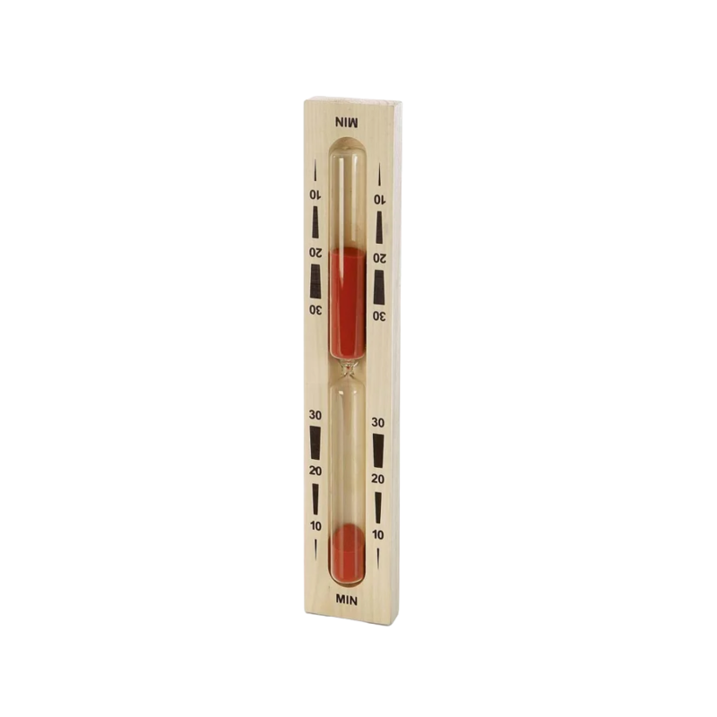 Homokóra szaunához - 30 perc, piros