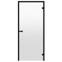 HARVIA üveg szaunaajtók, fekete alumínium kerettel 8x21 (fekete vonal) - 1