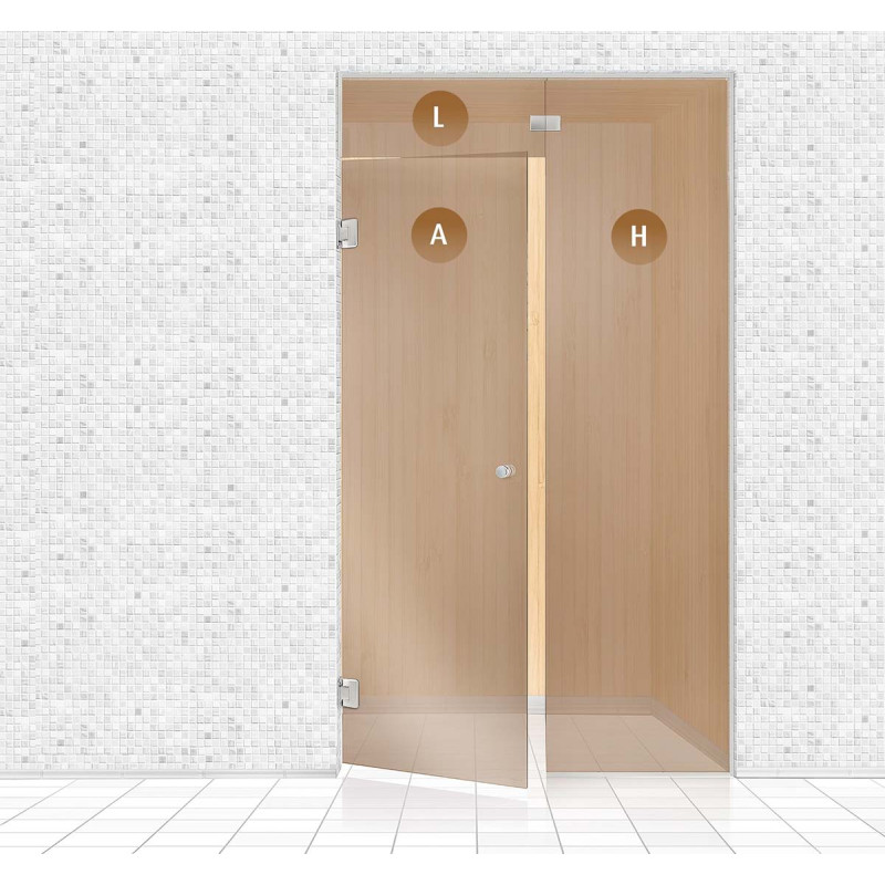 Szauna üvegfal, AD TYPE 12