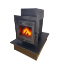 Fatüzelésű szaunakályha - SUMMIT MANASLU OPEN - 0