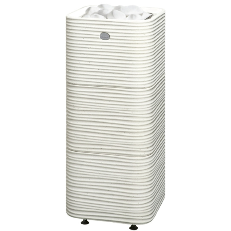 Szauna kályha TULIKIVI HUURRE, fehér, kezelőpanellel