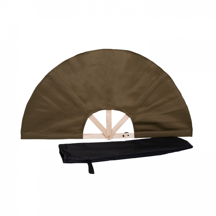 Textil szauna ventilátor, khaki