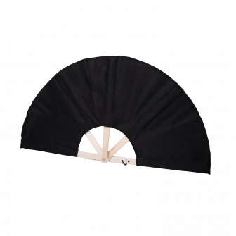 Textil szauna ventilátor, fekete