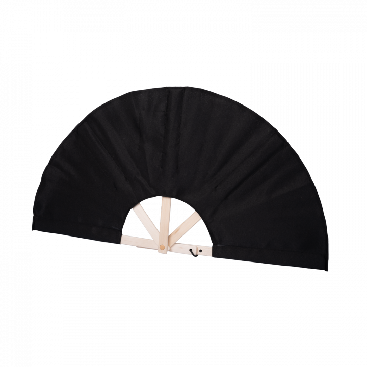 Textil szauna ventilátor, fekete