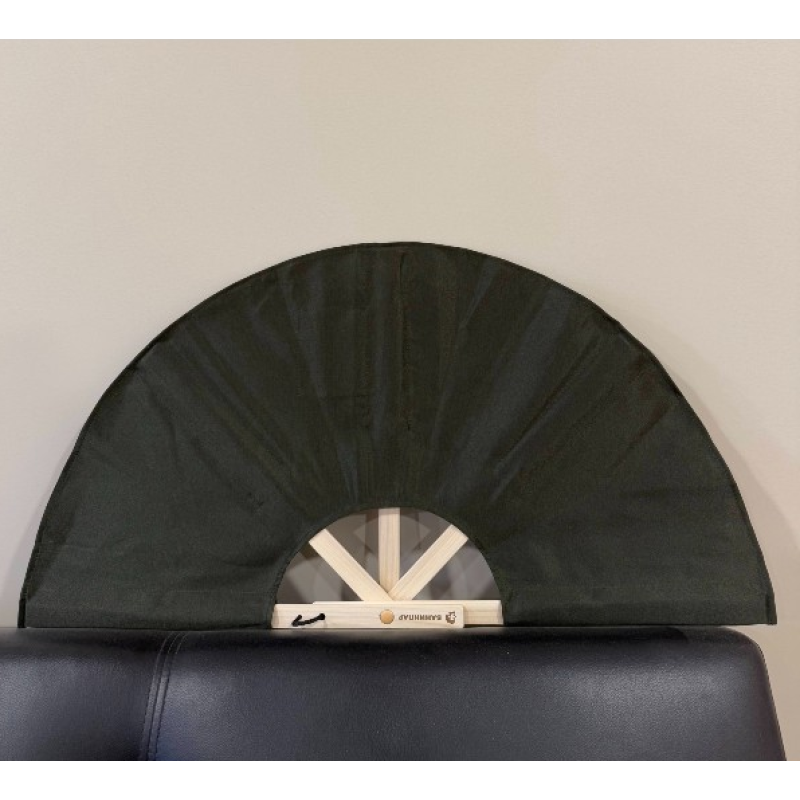 Textil szauna ventilátor, sötétzöld