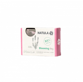 NATULA arc- és testszappan opoka sziklával és levendulával 100g