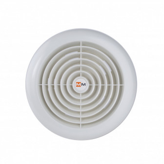 MM-S szaunaventilátor visszacsapó szeleppel d/120mm