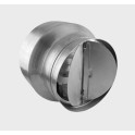 Szauna ventilátor VOK-T 150°C, 135/Ø100mm, visszacsapó szeleppel - 2