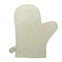 Gyapjú kesztyű szaunához, fehér - 0