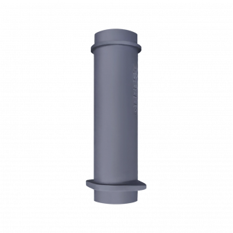 Felső öntöttvas füstcső GEFEST szaunakályhákhoz, Ø130 mm, 500 mm