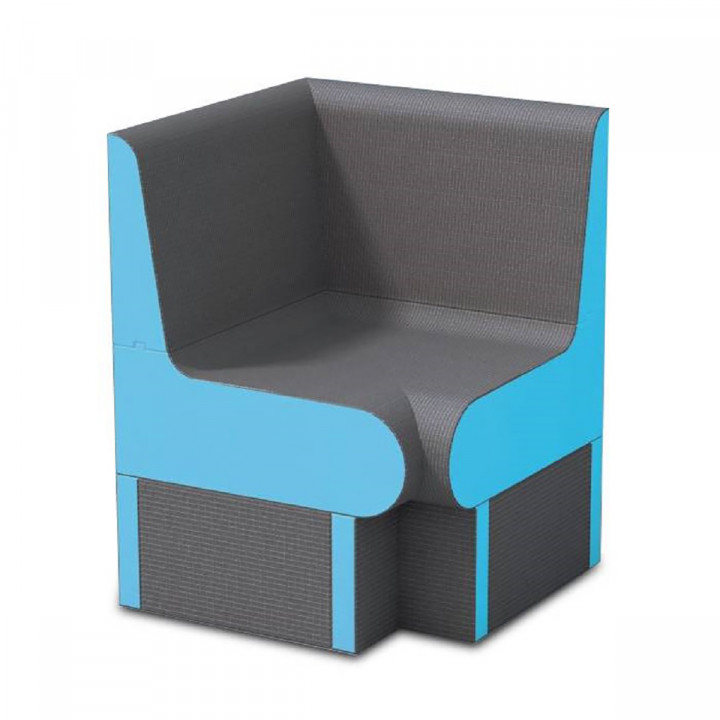 WEDI gőzszauna sarokülés 650mm