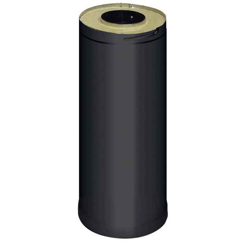 HARVIA acél kémény hosszabbító 0,5 m, fekete