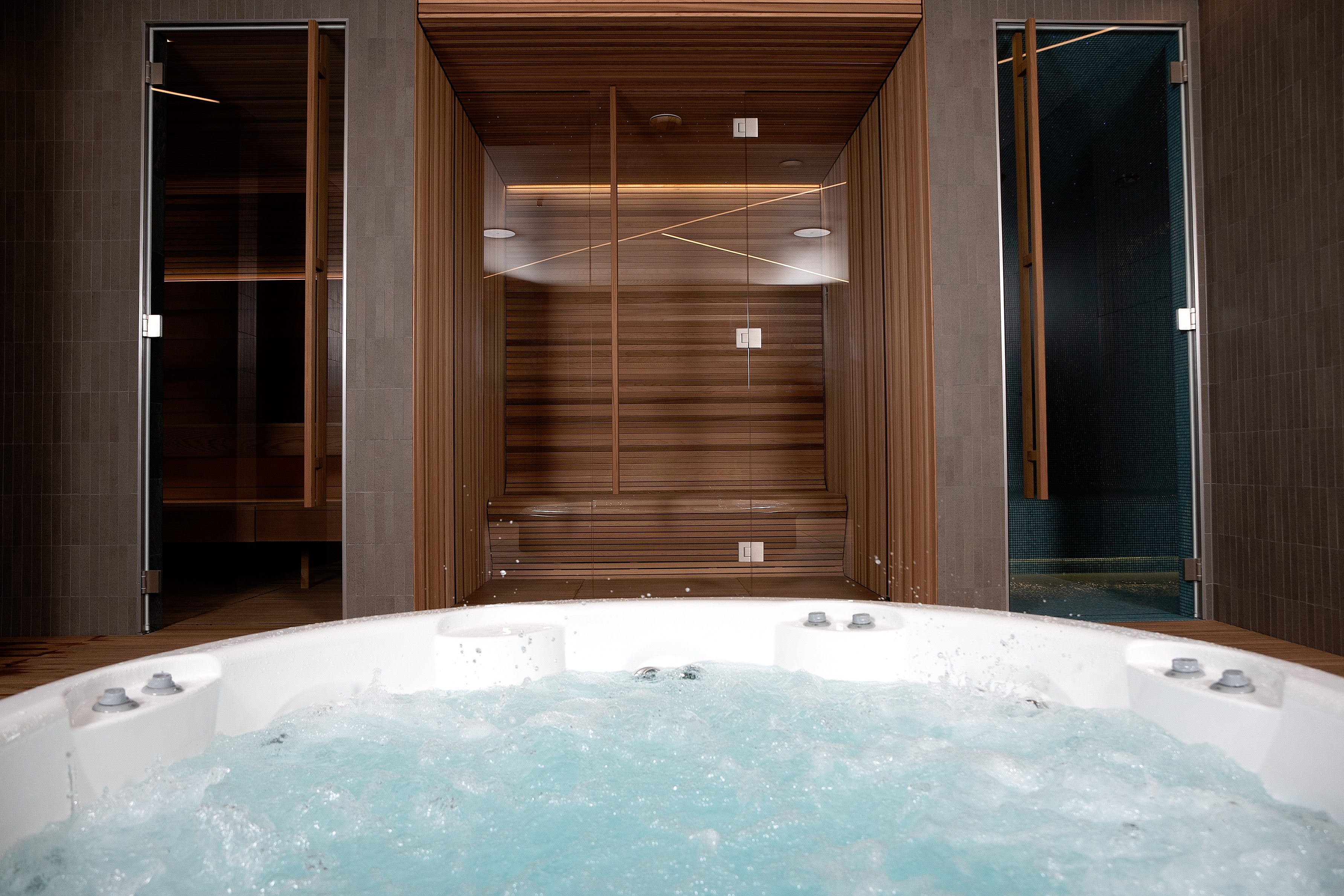 Egyedi SPA projekt a tengerparton